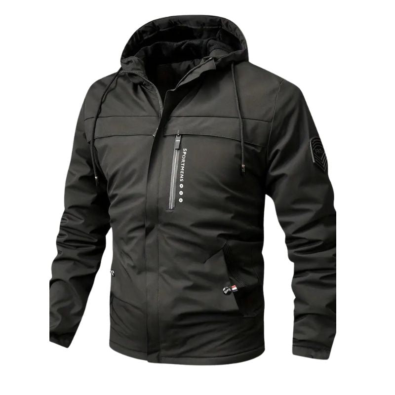 Denzil | Sportieve Winddichte Hoodie Jas