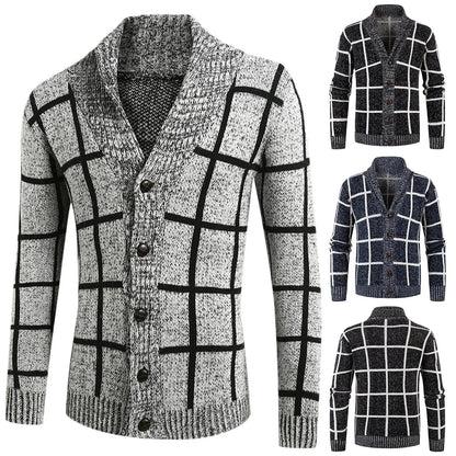 Theodor | Moderne Plaid Cardigan