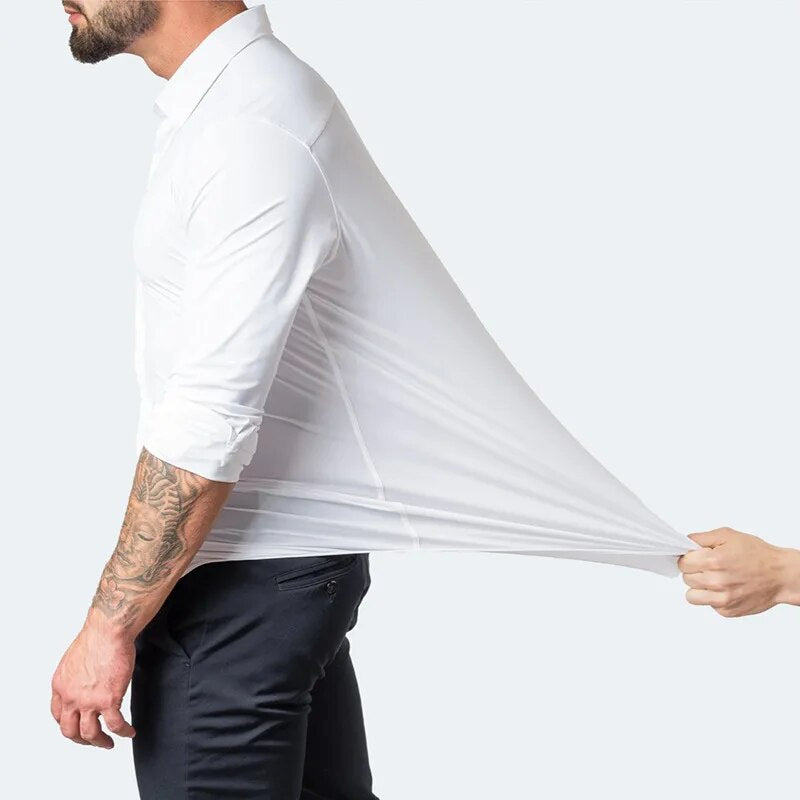 Jerrick | Kreukvrij Langsleeve Shirt