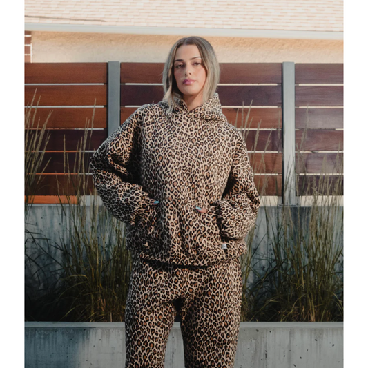 Cheyenne | Trendy Luipaard Trainingspak