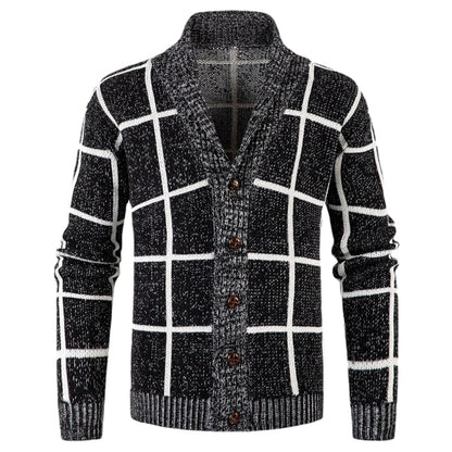 Theodor | Moderne Plaid Cardigan