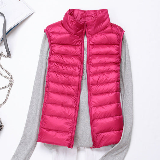 Dames Mouwloos Winter Vest | Puffer Warm