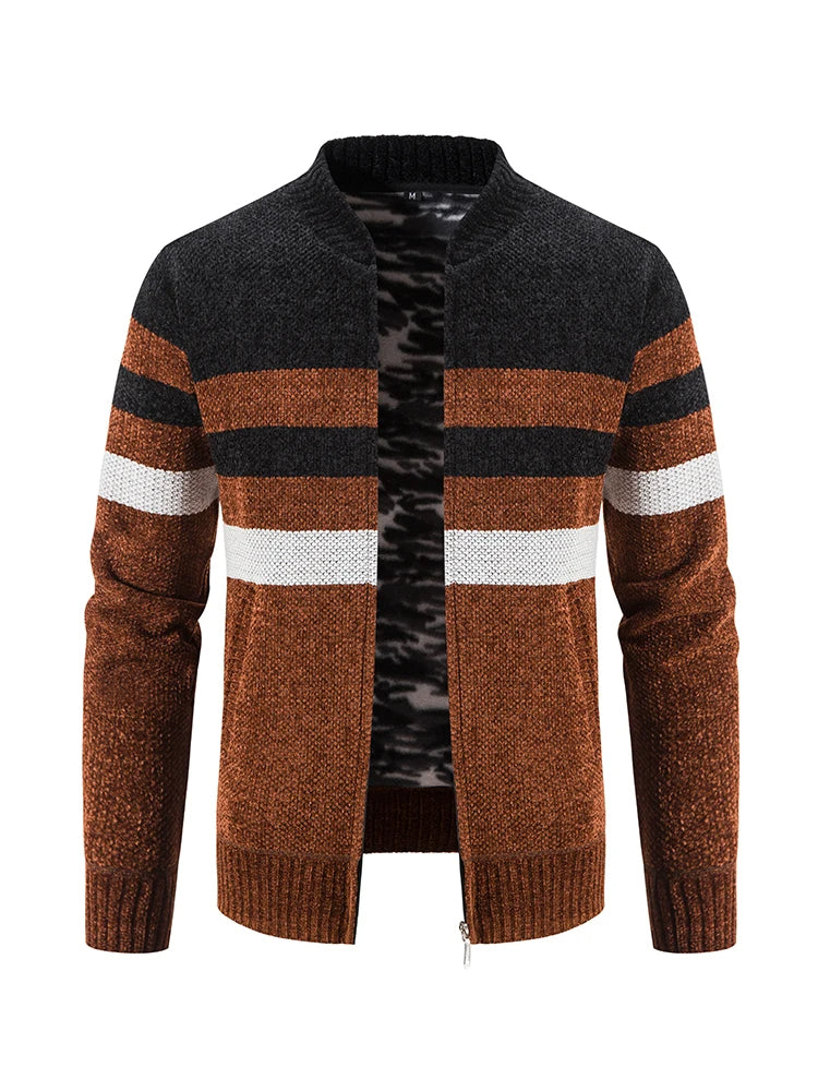 Jerren | Casual Gestreepte Gebreide Vest