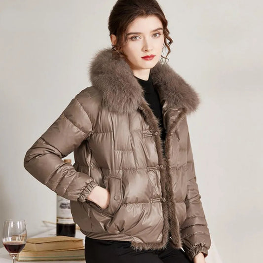 Angie | Stijlvolle Winter Parka Jas