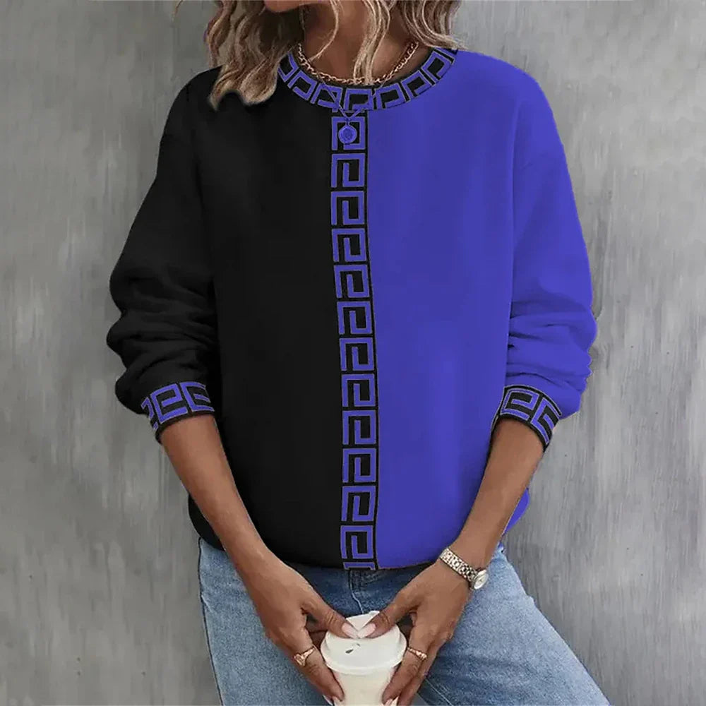 Yass | Trendy Geometrische Trui