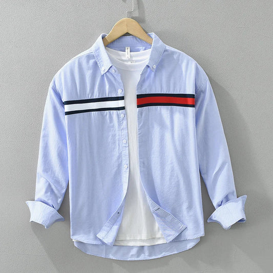 Aleron | Casual Patchwork Overhemd