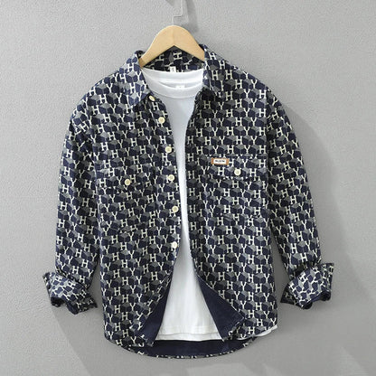 Calder | Casual Overhemd Met Print