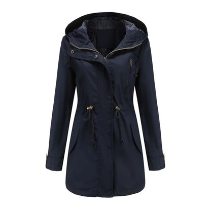 Everlindina | Dames Hooded Jacket | Drawstring Taille Ontwerp