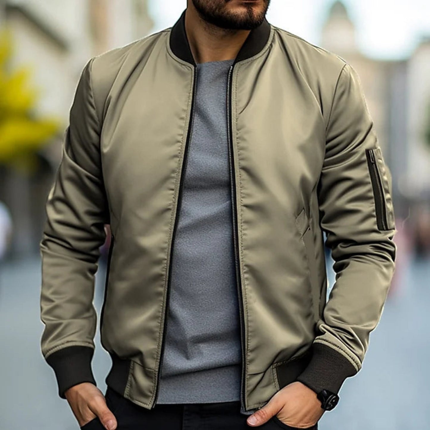 Boddens | Heren Bomberjack | Zip-Up