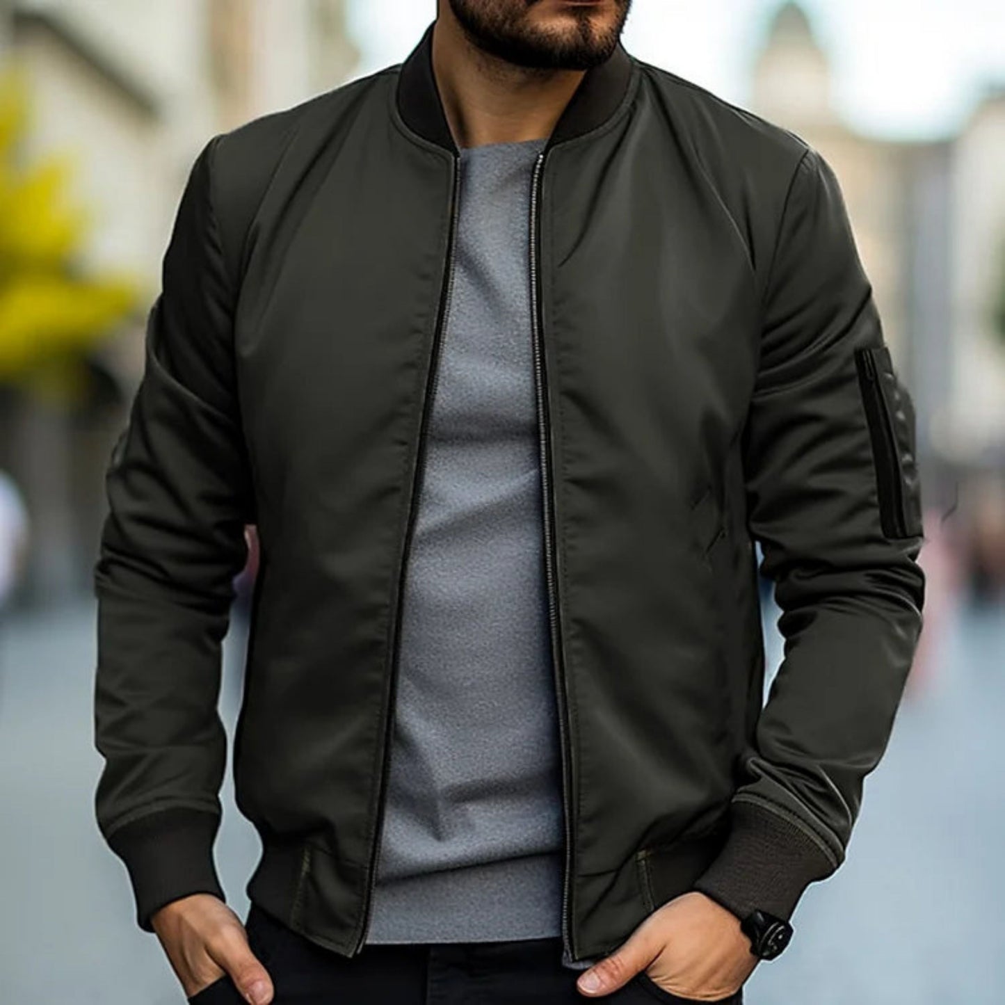 Boddens | Heren Bomberjack | Zip-Up