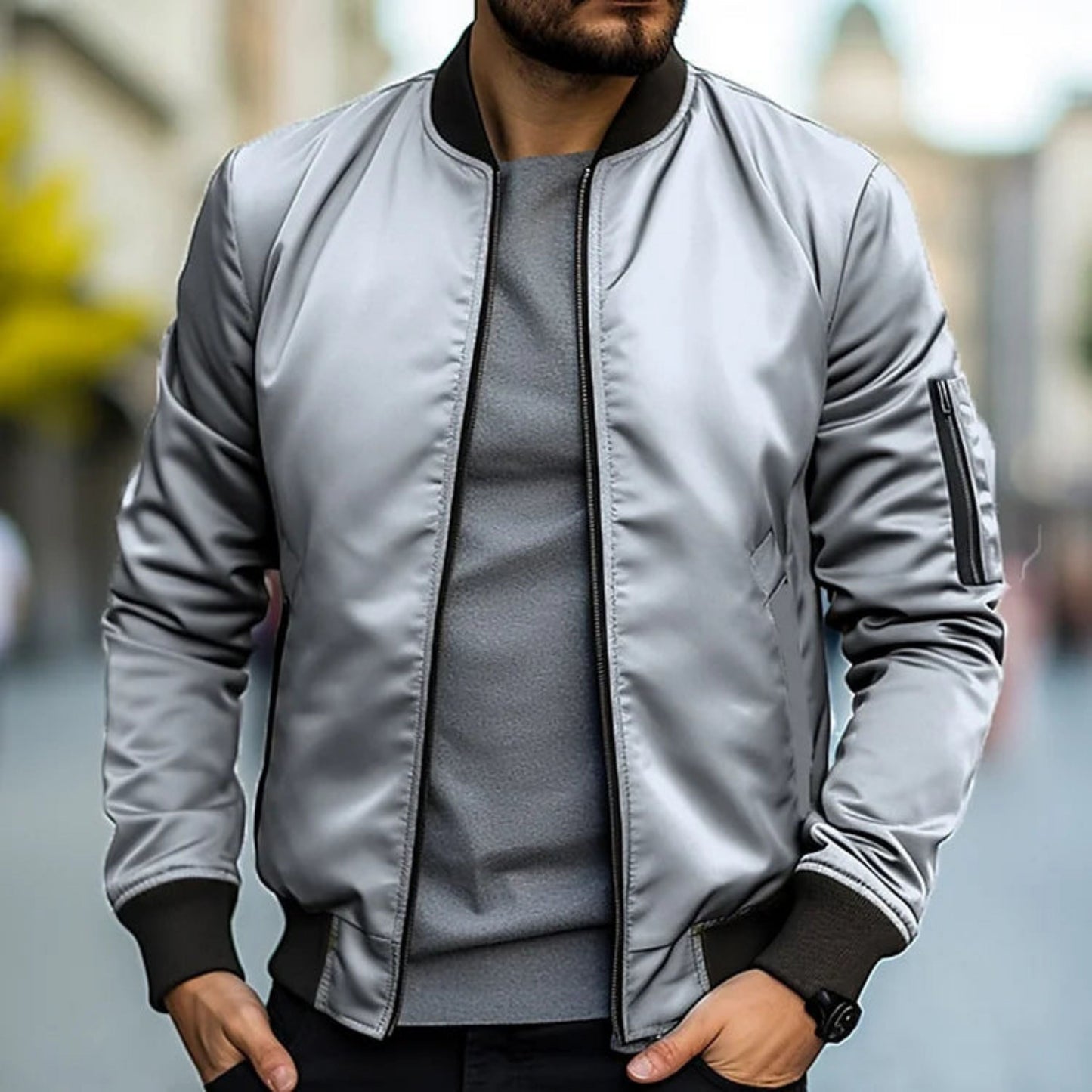 Boddens | Heren Bomberjack | Zip-Up