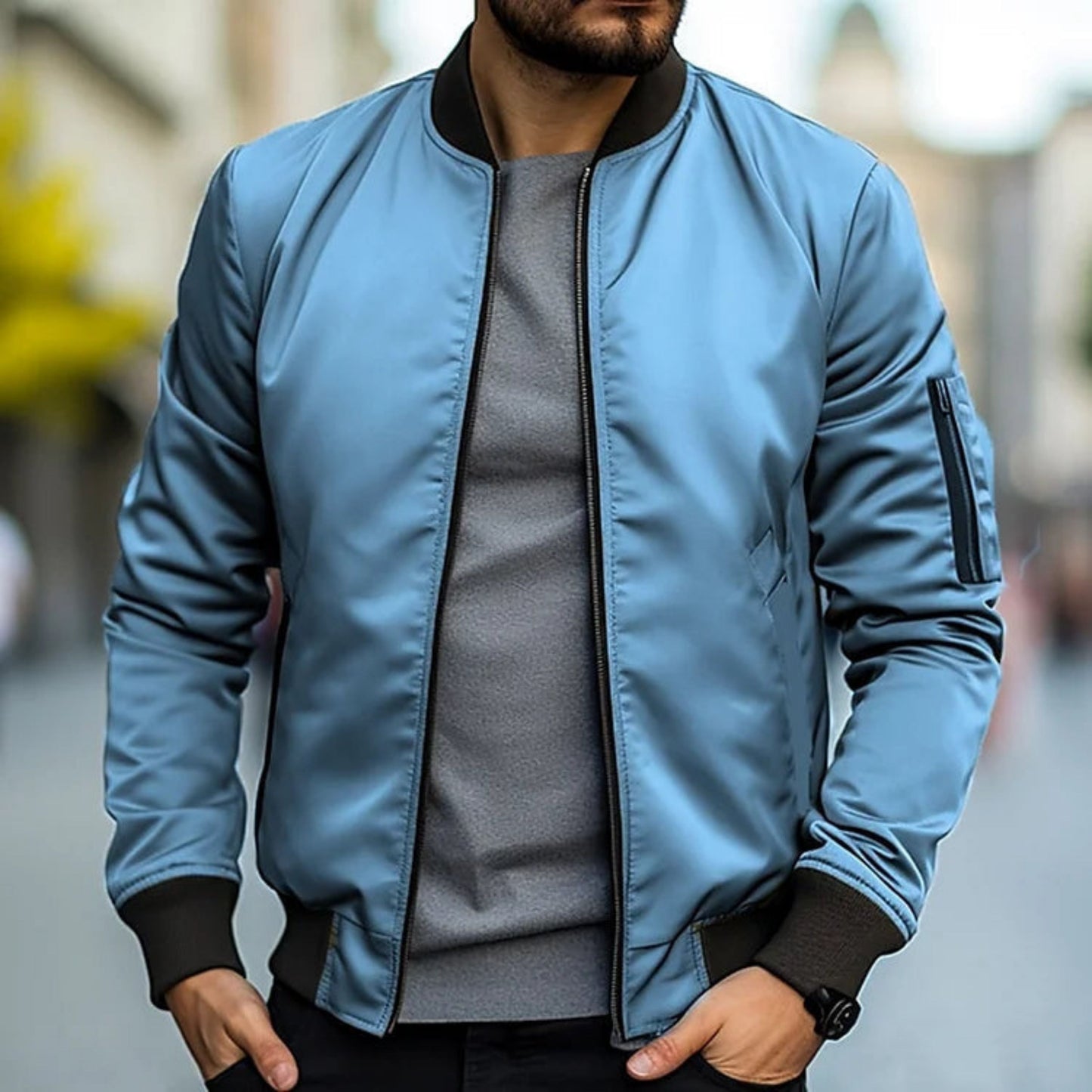 Boddens | Heren Bomberjack | Zip-Up