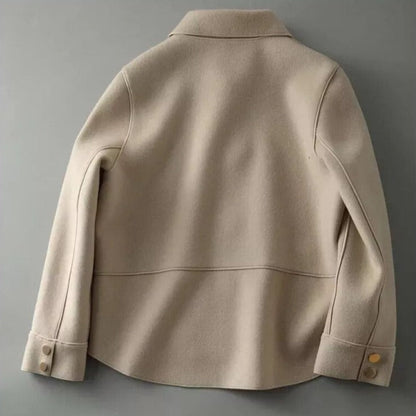 Dames Warme Casual Jas | Knoopsluiting