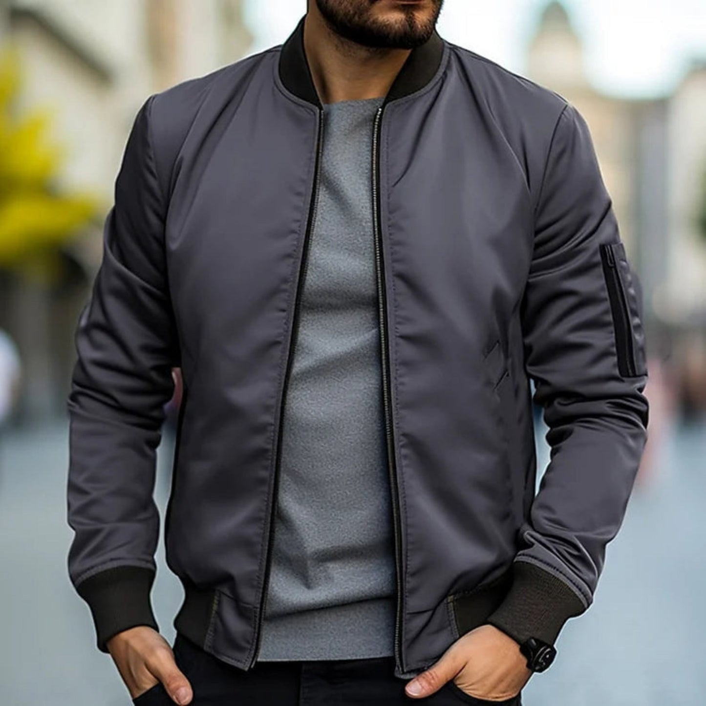 Boddens | Heren Bomberjack | Zip-Up