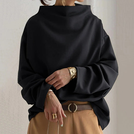 Ephelinda | Dames Oversized Trui | Hoge Hals