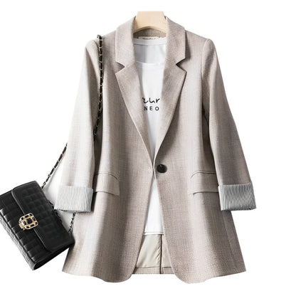 Dames Elegante Blazer | Strepen Accenten