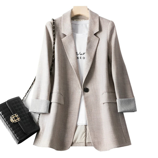 Dames Elegante Blazer | Strepen Accenten