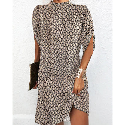 Dames Losvallende Jurk | Knie-Lengte