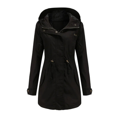 Everlindina | Dames Hooded Jacket | Drawstring Taille Ontwerp