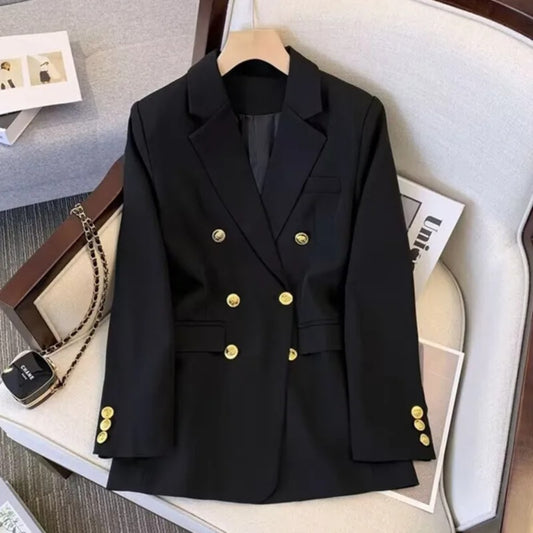 Dames Double-Breasted Blazer | Stijlvol