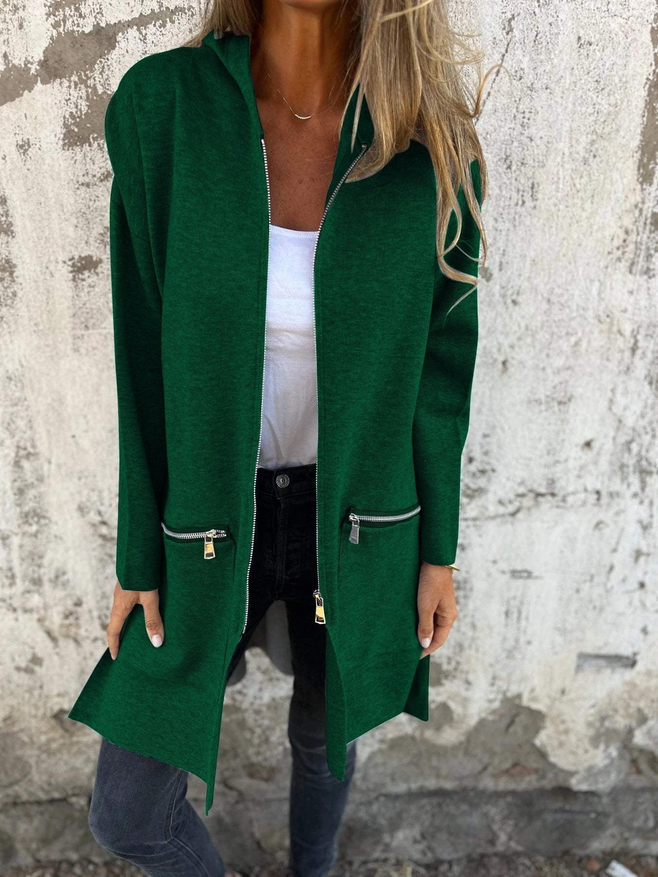 Martine | Stijlvolle Lange Hoodie