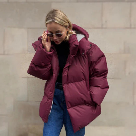 Esmarinda | Dames Puffer Jas | Met Capuchon