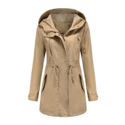 Everlindina | Dames Hooded Jacket | Drawstring Taille Ontwerp