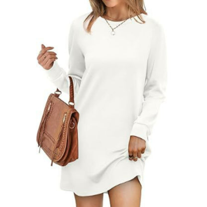 Dames Mini Trui Jurk | Lange Mouw