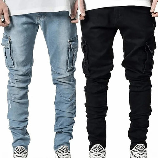 Geulwin | Heren Cargo Broek | Slim Fit