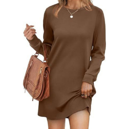 Dames Mini Trui Jurk | Lange Mouw