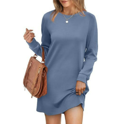 Dames Mini Trui Jurk | Lange Mouw