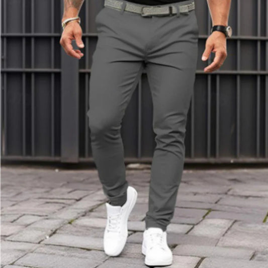 Heren Uitgaans Slim Fit Broek | Casual