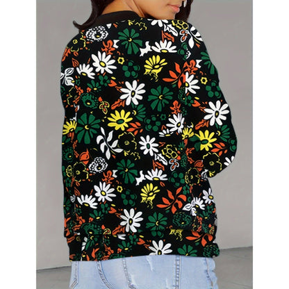 Dames Bomberjas | Bloemenprint