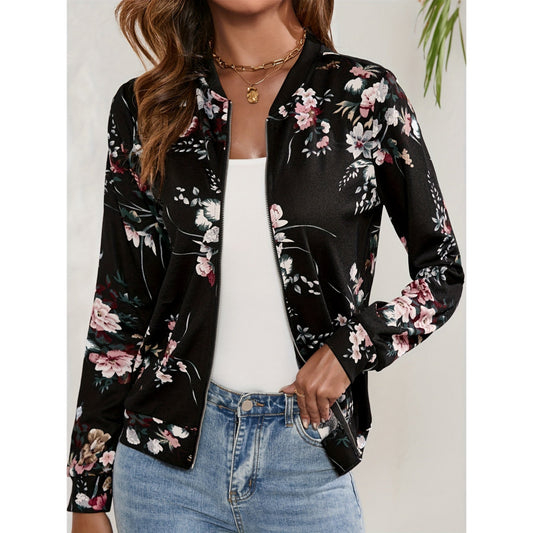 Dames Bomberjas | Bloemenprint