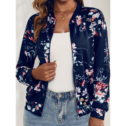 Dames Bomberjas | Bloemenprint