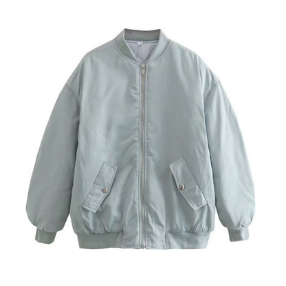 Dames Zip Bomberjas | Comfortabele Pasvorm