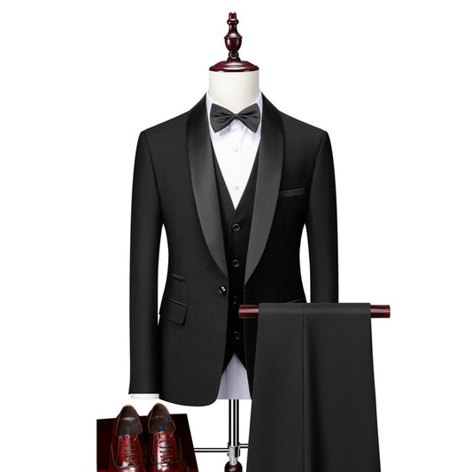 Heren Formele Drie-Delige Set | Slim Fit Pak