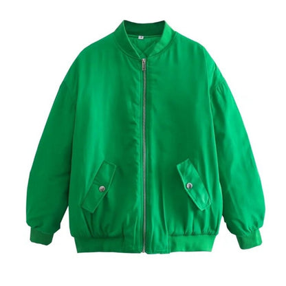 Dames Zip Bomberjas | Comfortabele Pasvorm