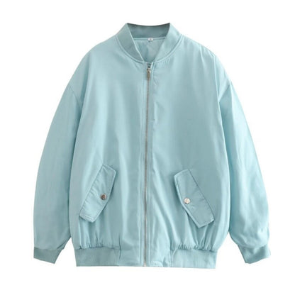Dames Zip Bomberjas | Comfortabele Pasvorm
