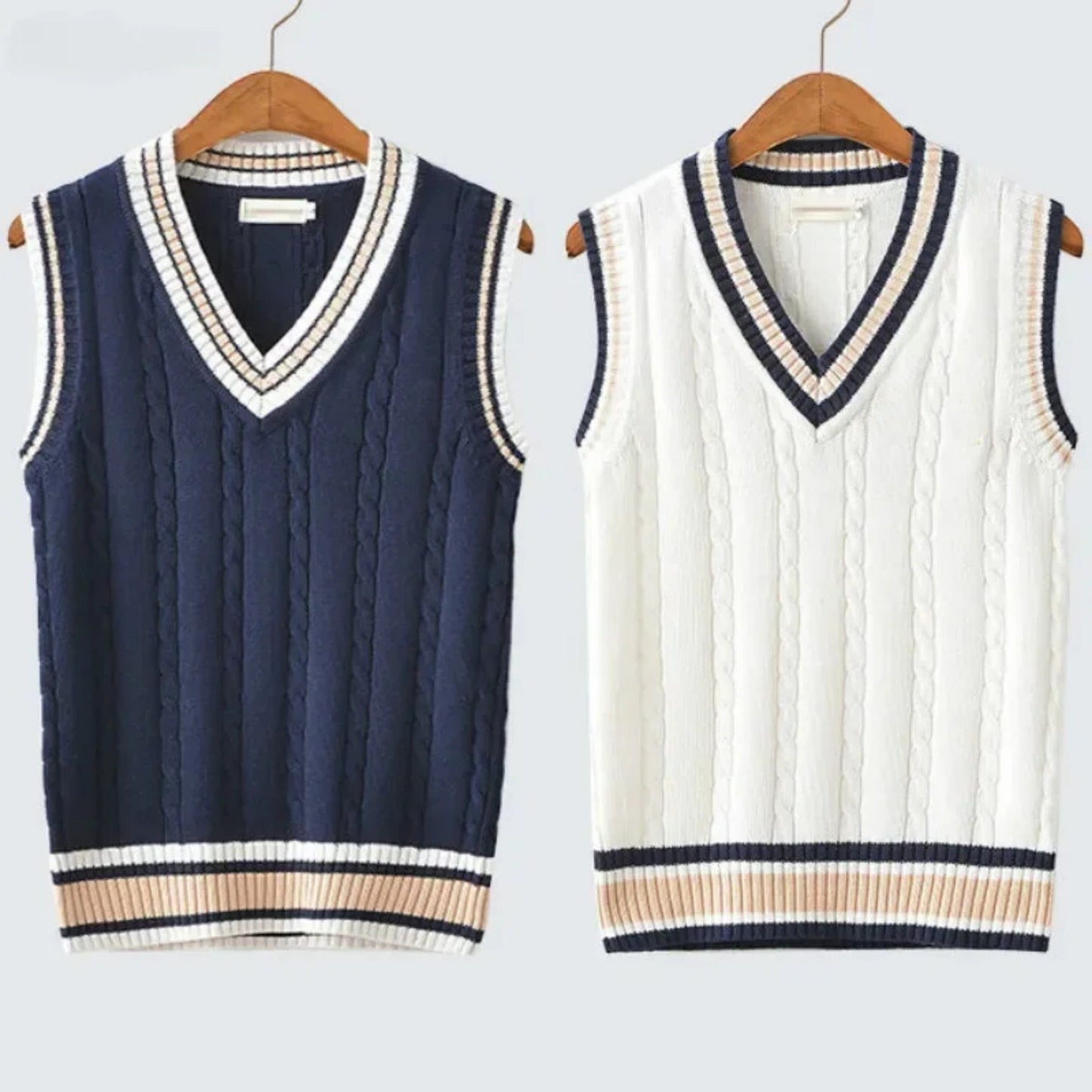 Heren Mouwloos Vest | V-Hals