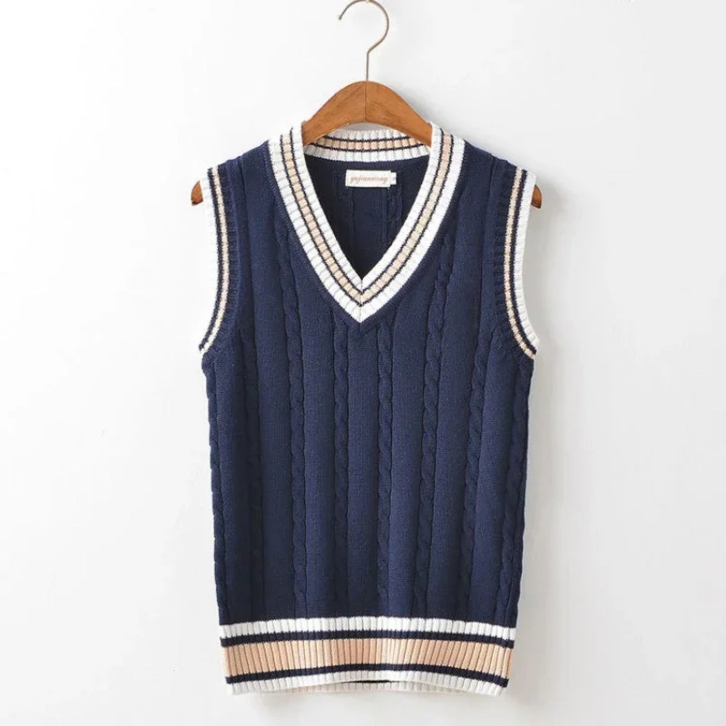 Heren Mouwloos Vest | V-Hals