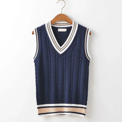 Heren Mouwloos Vest | V-Hals