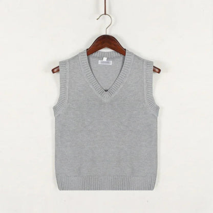Heren Mouwloos Vest | V-Hals