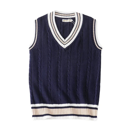 Heren Mouwloos Vest | V-Hals