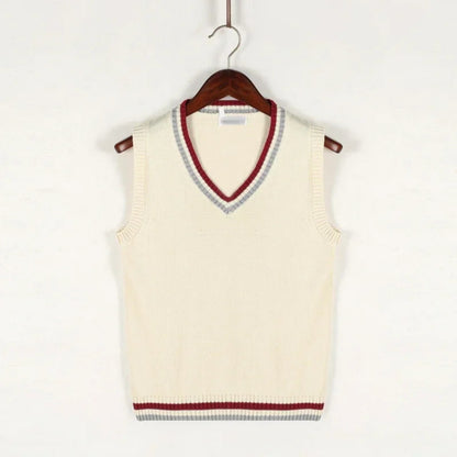 Heren Mouwloos Vest | V-Hals