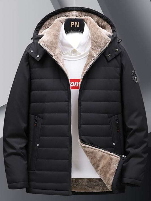 Marrock | Warme Herenjas Met Capuchon