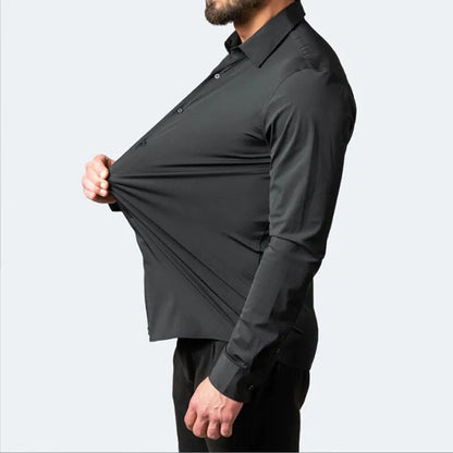 Jerrick | Kreukvrij Langsleeve Shirt