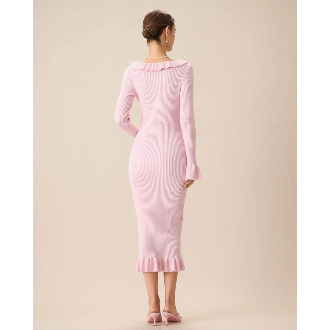 Devyn | Trendy Midi Jurk