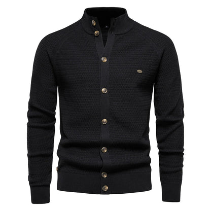 Magnus | Gebreide Cardigan Met Knopen