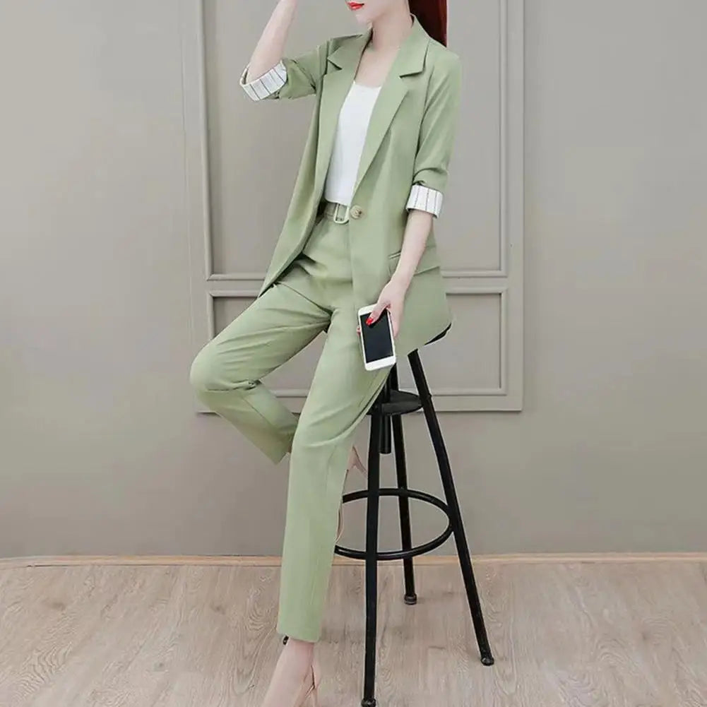 Eudosia | Casual Driedelige Blazer Outfit